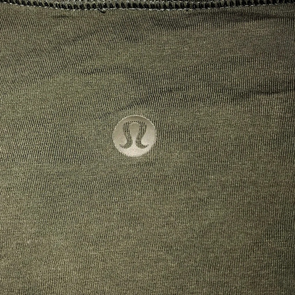 Lululemon small olive green open front fitness top - Picture 6 of 6